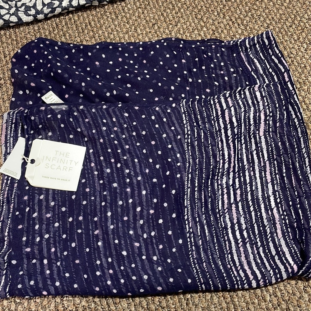 Set of 4 summer lightweight scarves - Banana Republic/Loft, two NWT - Picture 3 of 12